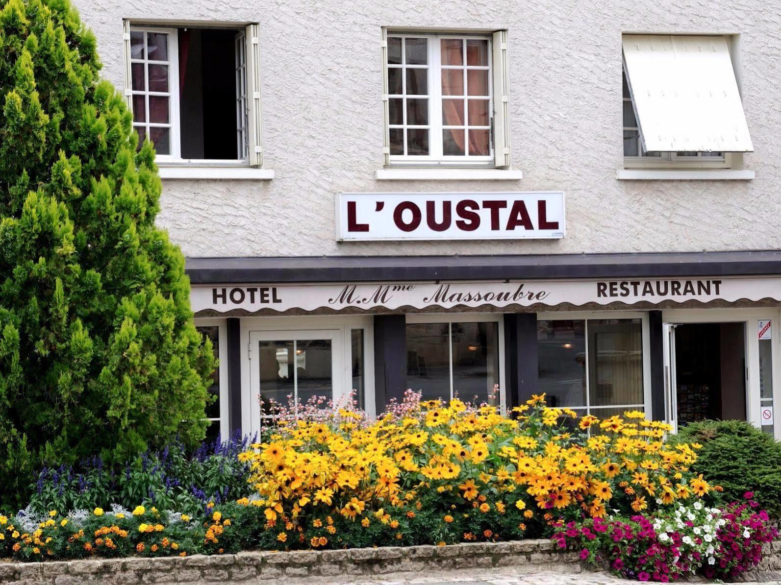 Logis Hotel Restaurant L'Oustal Naves  Eksteriør billede
